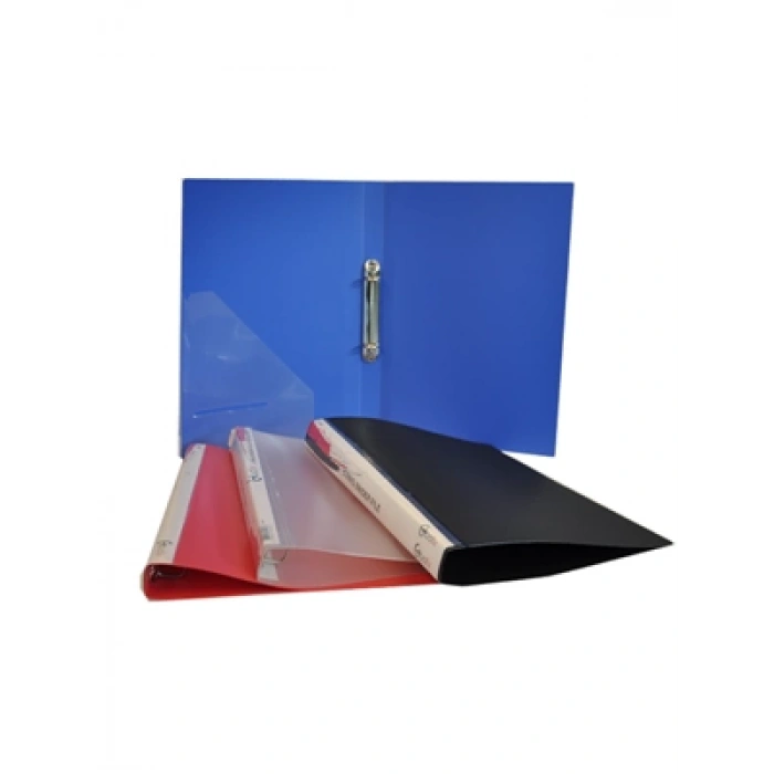 3E Grup - Bafix A4 2 Halka Klasör Şeffaf Bfx204