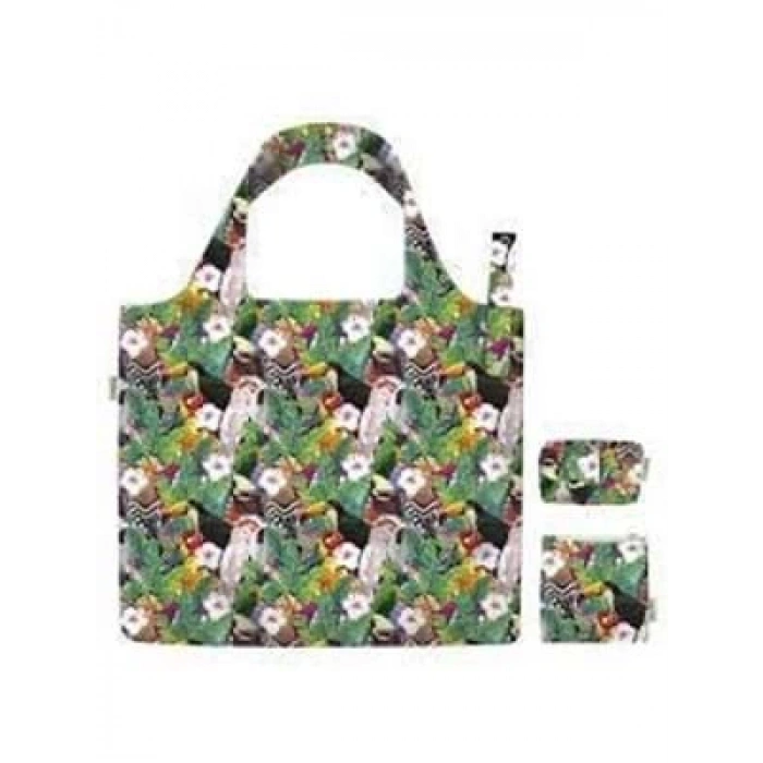 3E Grup - Bagbi Bez Askılı Çanta Kuşlar-136