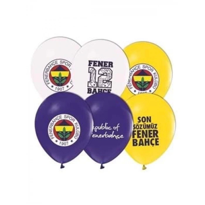 3E Grup - Balonevi Lisanslı Fenerbahçe Baskılı Balon 8li 7900