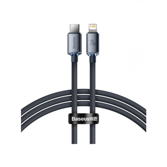 3E Grup - Baseus Cajy000201 Type-c To Ligthning 120 Cm Siyah Kablo