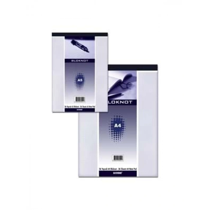 3E Grup - Bayındır A5 Bloknot 36/4 70 Gr/m2