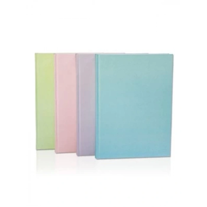 3E Grup - Bayındır Eko Pastel 20x28 Cm Sert Kapak Ciltli Defter Çizgili 400 Yp Bed0657