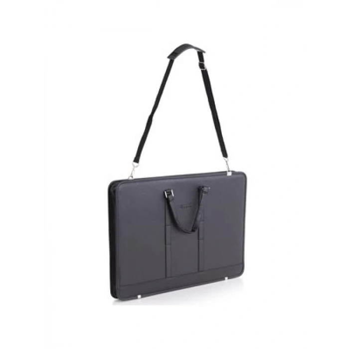 3E Grup - Bback 38x55 Proje Çantası Suni Deri Siyah 501