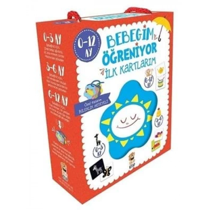 3E Grup - Bebeğim Öğreniyor-ilk Kartlarım 0-12 Ay - Sincap Kitap
