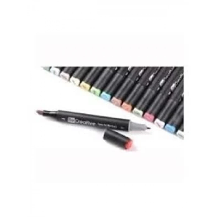 3E Grup - Becreative 1008 Çift Uçlu Grafik(boyama)kalemi S