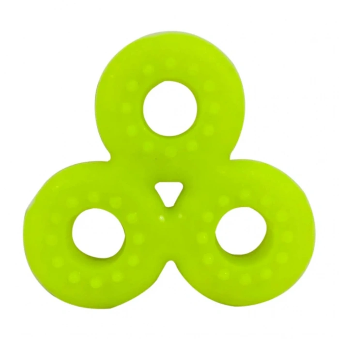 3E Grup - Benny Köpek Oyuncağı Üçlü Halka 9 x 9 cm Çeşitli Renklerde