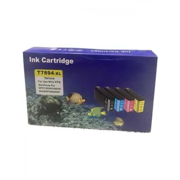 3E Grup - Beyazkutu Epson T7893 C13t789340 Sarı Muadil Kartuş