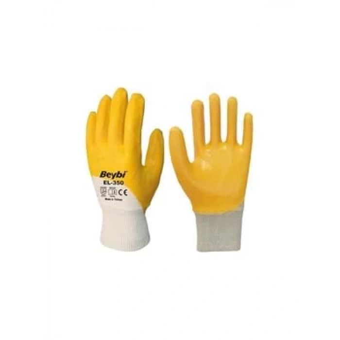 3E Grup - Beybi Pmk Kn350 Nitril 10 Beden İş Eldiveni