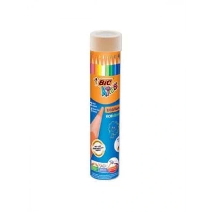 3E Grup - Bic Eco Evolutıon Metal Tüp Kuruboya 12+1 Lü 958192