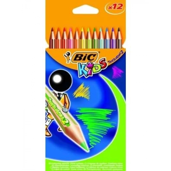 3E Grup - Bic Kuruboya Kalemi 12 Li Tam Boy