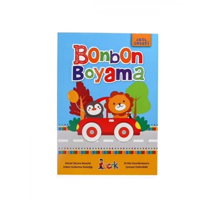 3E Grup - Bonbon Boyama - Bıcırık Yayınları