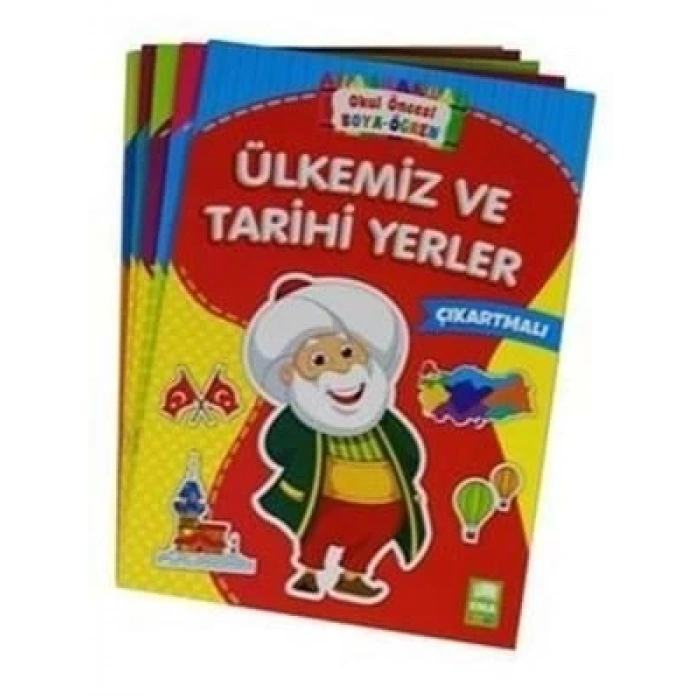 3E Grup - Boya Öğren - Ema Çocuk Yayınları