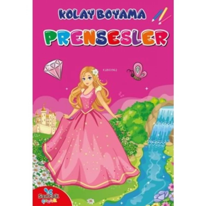 3E Grup - Boyama Zamanı Şirin Boyama - Prenseseler - Koloni Kitap