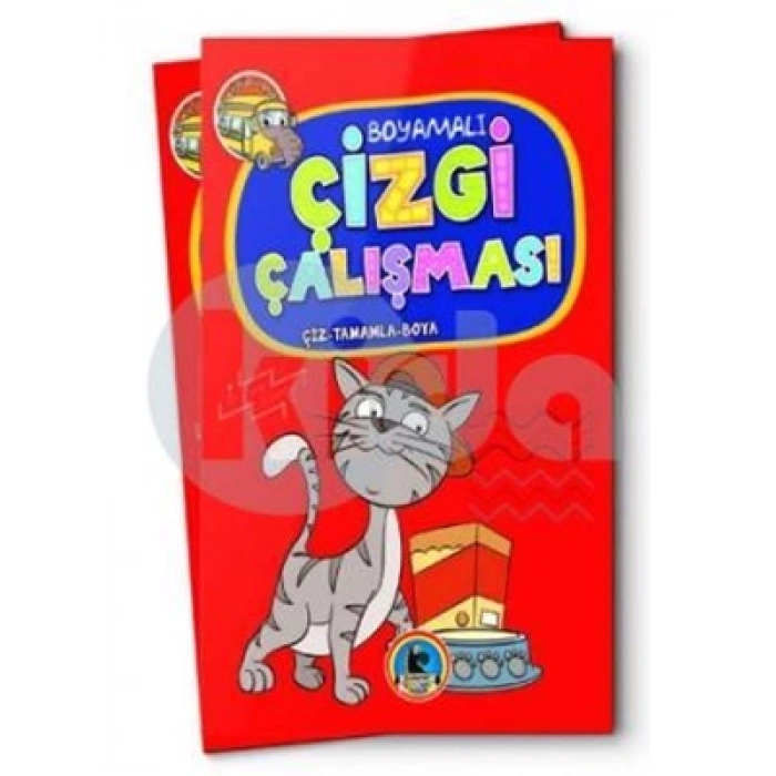 3E Grup - Boyamalı Çizgi Çalışması - Karatay Yayınları