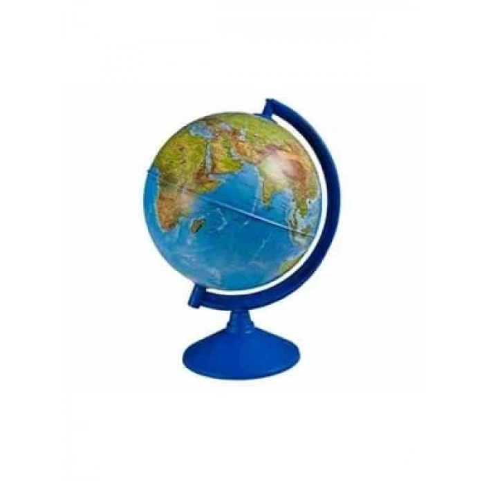 3E Grup - Brons 30 Cm Küre Dünya Fiziki Br-807