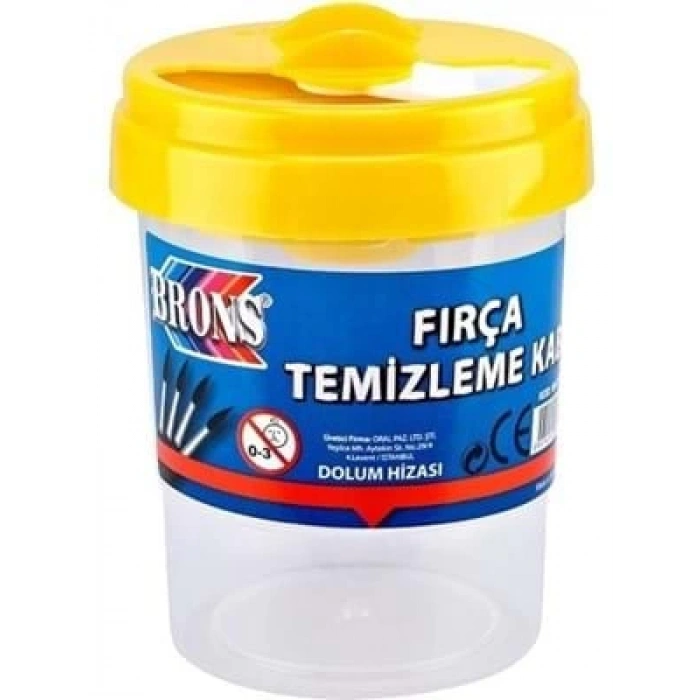 3E Grup - Brons Fırça Temizleme Kabı Br-250