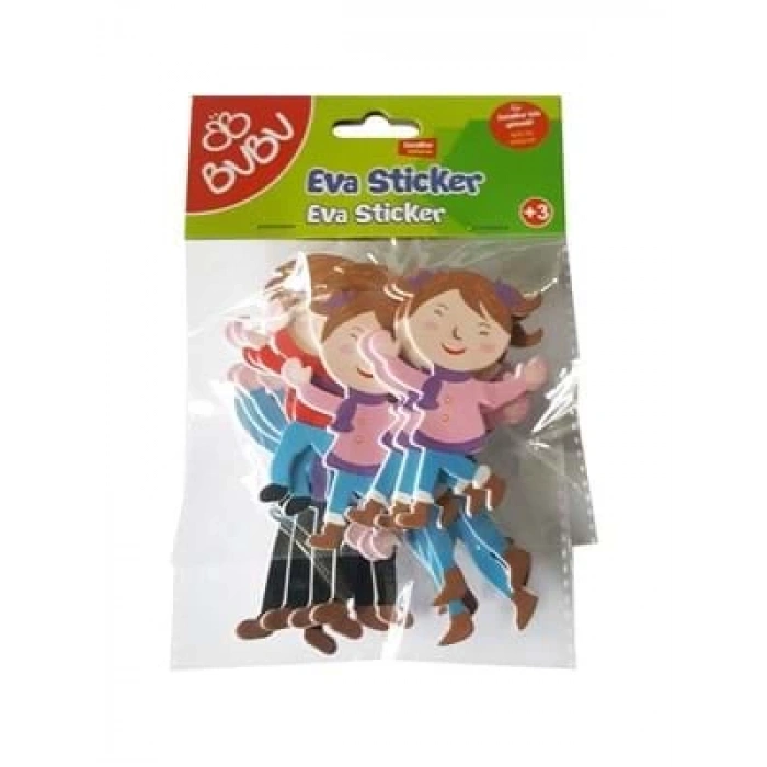 3E Grup - Bubu 3d Eva Sticker Sts043