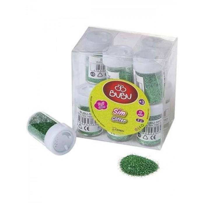 3E Grup - Bubu 8 Gr Toz Sim Yeşil Sm0005