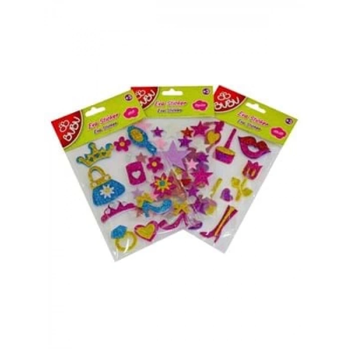 3E Grup - Bubu Eva Sticker Simli Sts016