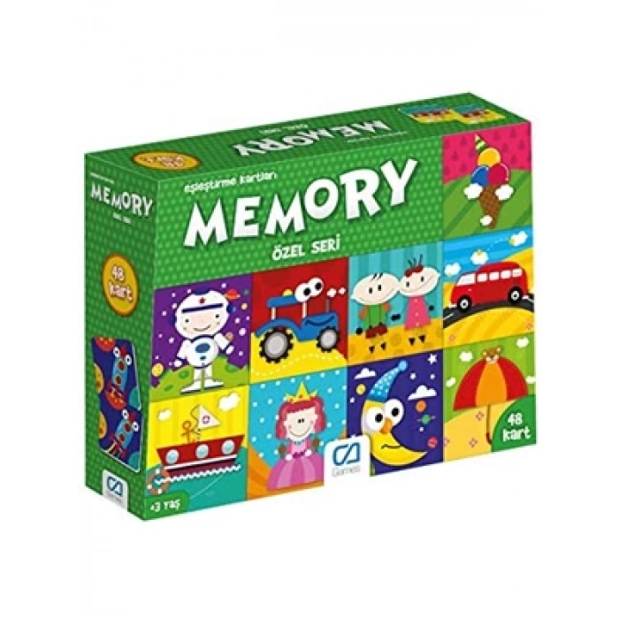 3E Grup - Ca Eğitici Eşleştirme Kartları - Özel Seri 48 Kart Ca.5040