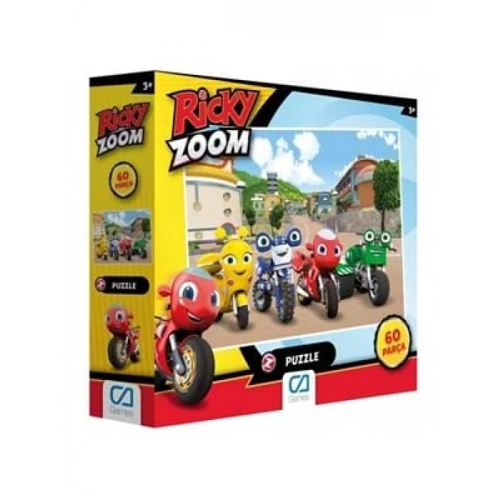 3E Grup - Ca Ricky Zoom 60 Parça Puzzle Ca.5118