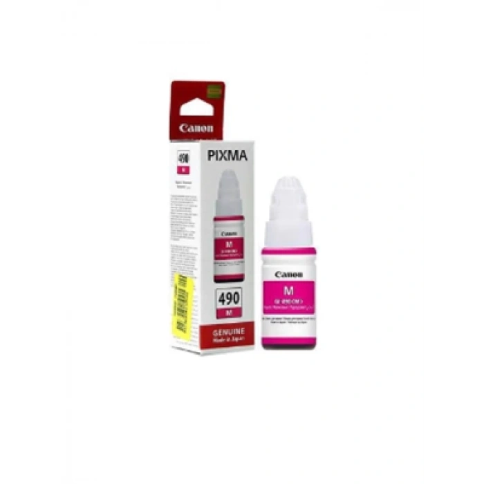 3E Grup - Canon Gı-490m Orijinal Kırmızı Mürekkep Kartuş