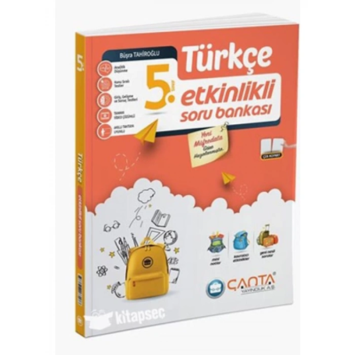3E Grup - Çanta Yay.-5.sınıf Türkçe Etkinlikli Soru Bankası 2425