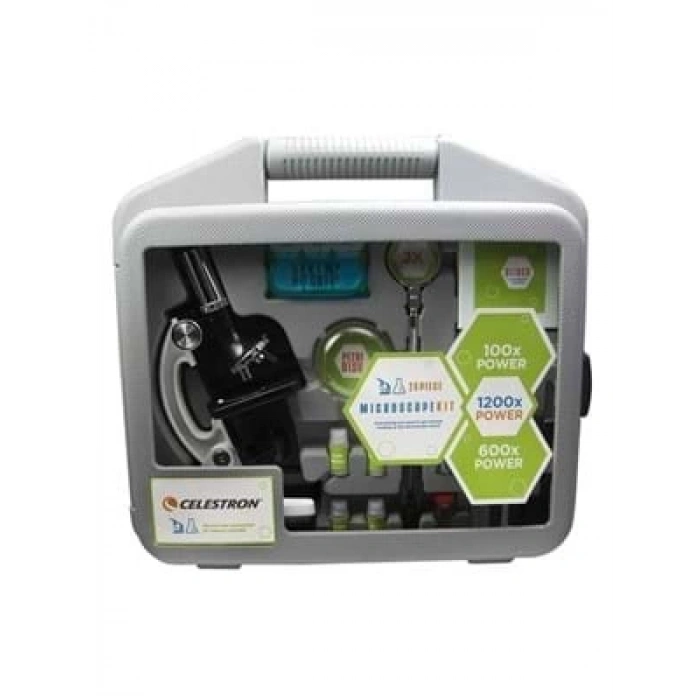 3E Grup - Celestron Mikroskop Kit 28 Parça Çantalı Cl 44120