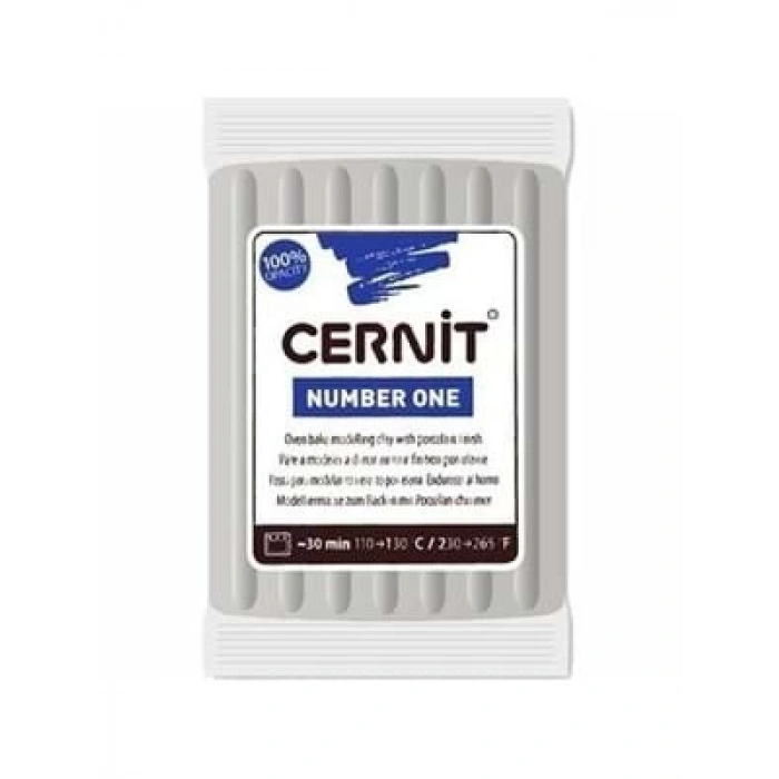 3E Grup - Cernit Fırınlanabilir Seramik Hamuru 56 Gr Gri 62150