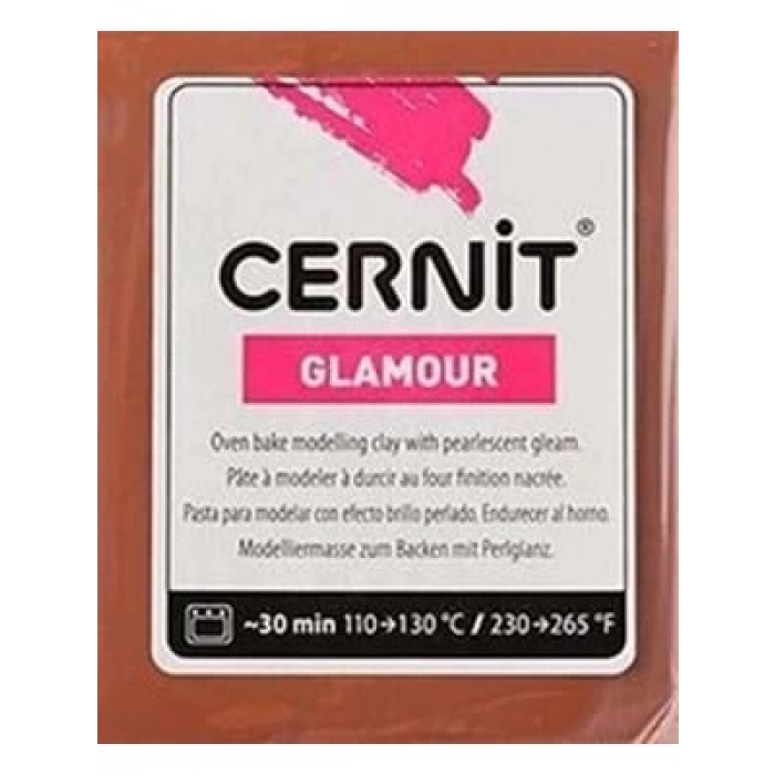 3E Grup - Cernit Fırınlanabilir Seramik Hamuru 56 Gr Kahverengi 62800