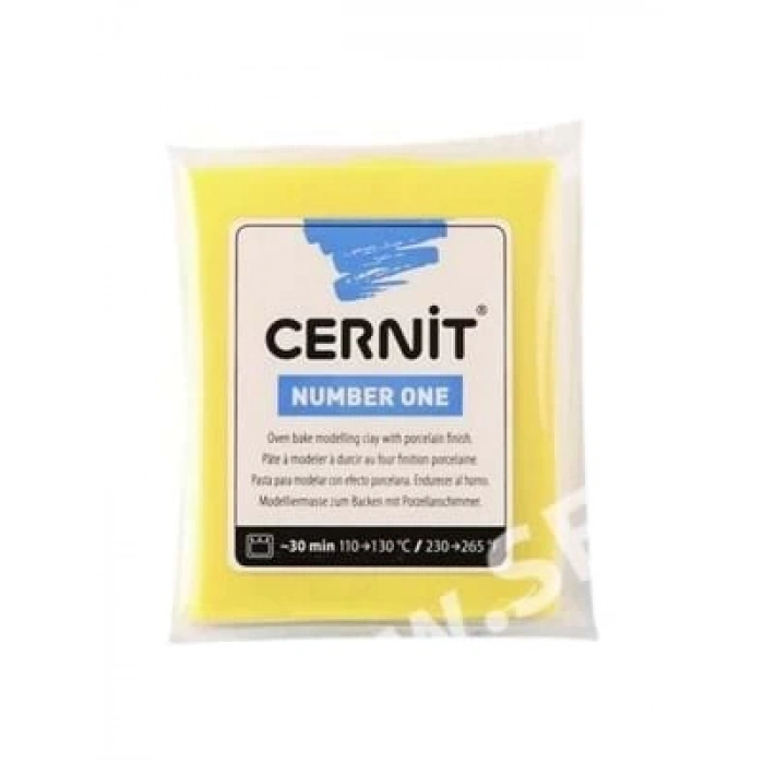 3E Grup - Cernit Fırınlanabilir Seramik Hamuru 56 Gr Limon 56716