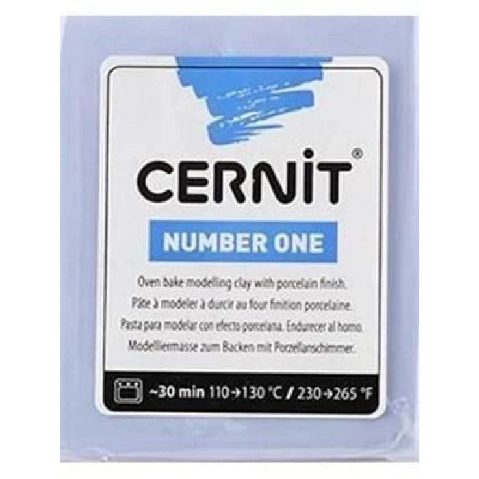 3E Grup - Cernit Fırınlanabilir Seramik Hamuru 56 Gr Mavimsi Gri 62223