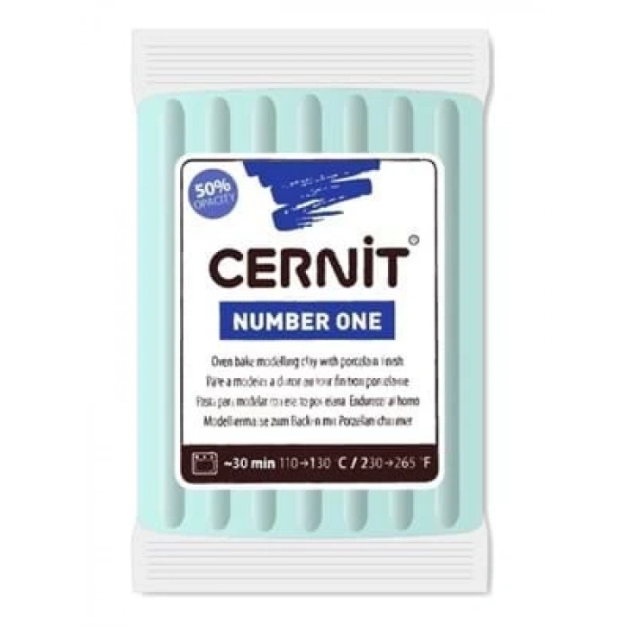 3E Grup - Cernit Fırınlanabilir Seramik Hamuru 56 Gr Nane Yeşili 62640