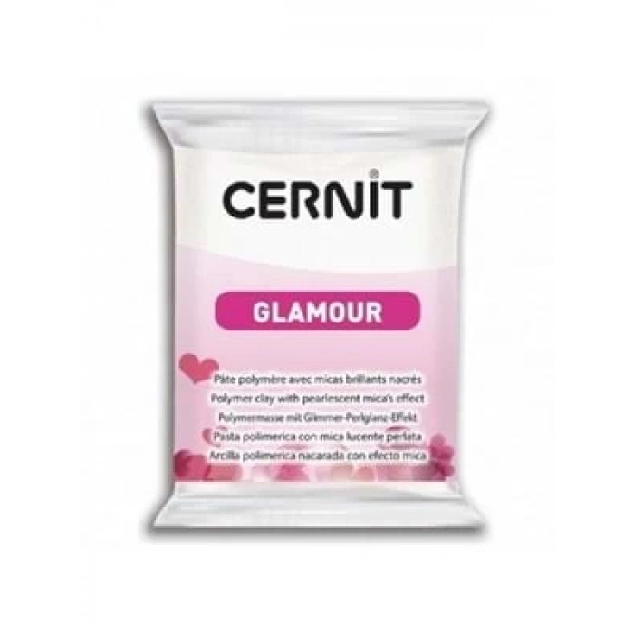 3E Grup - Cernit Fırınlanabilir Seramik Hamuru 56 Gr Sedefli Beyaz 56010