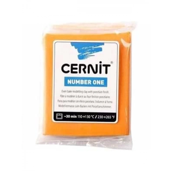 3E Grup - Cernit Fırınlanabilir Seramik Hamuru 56 Gr Turuncu 62752