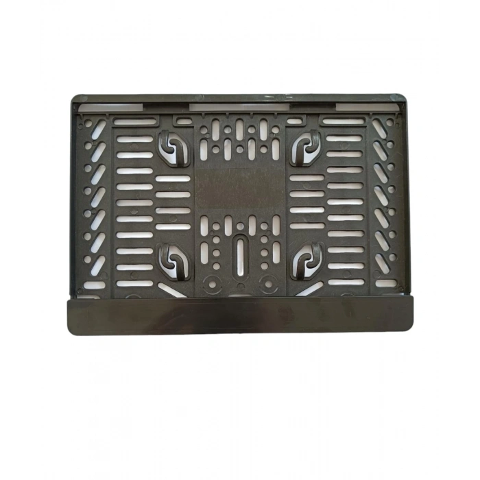 Çıtalı Kare Plastik Plakalık Motosiklet Plaka Altlığı 25x16cm