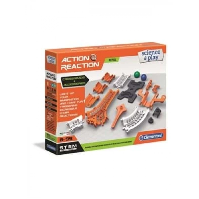 3E Grup - Clementoni Action&reaction - Kavşak ve Aksesuar Cle-19167