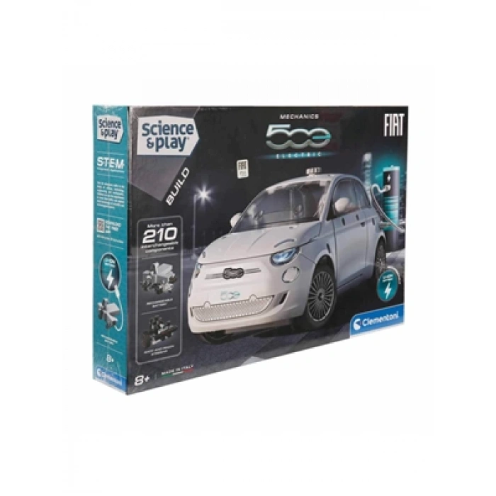 3E Grup - Clementoni Bilim ve Oyun Mekanik Laboratuvarı Fiat 500 Cle-75085tr