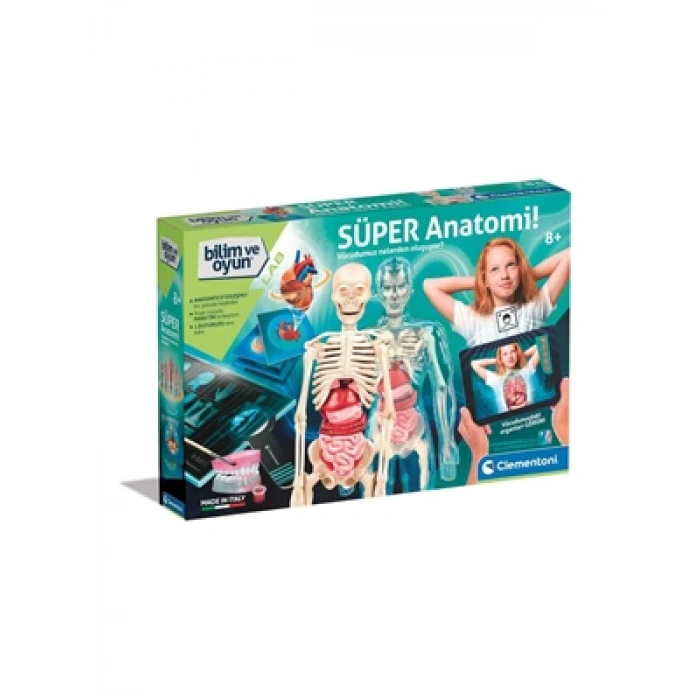 3E Grup - Clementoni Bilim ve Oyun - Süper Anatomi Cle-64474