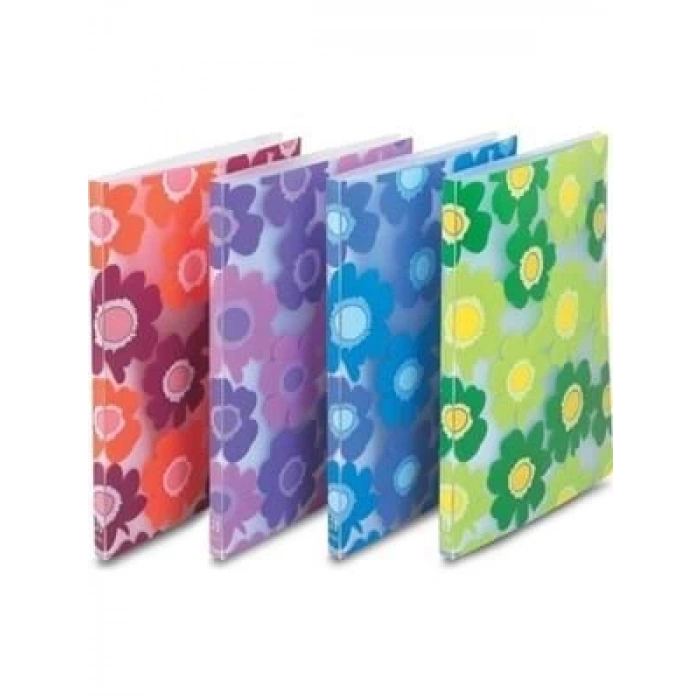 3E Grup - Comix A4 Çiçek Desenli Sunum Dosyası 40lı A526