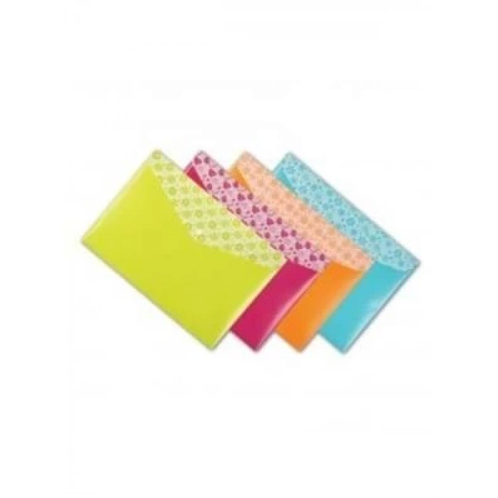 3E Grup - Comix A4 Çıtçıtlı Zarf Dosya Desenli A1859