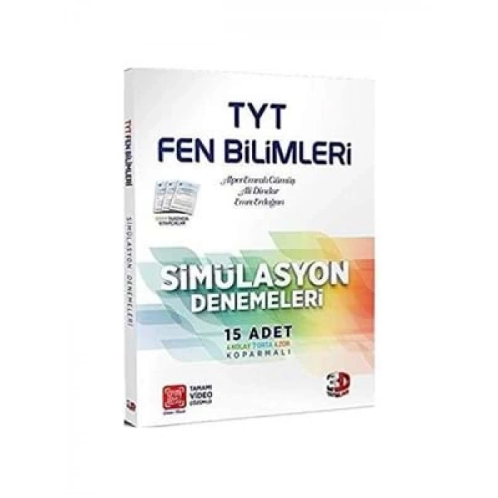 3E Grup - Çözüm 3d Yay.-ayt Fen Bilimleri Simülasyon Denemeleri 1920