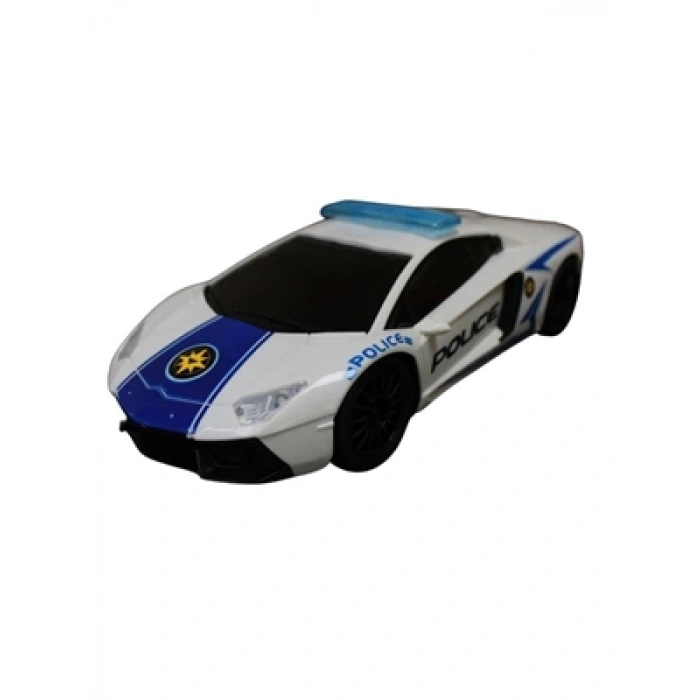 3E Grup - Ctoys 1:16 Uzaktan Kumandalı Işıklı Sesli Polis Arabası Qx3689-a3