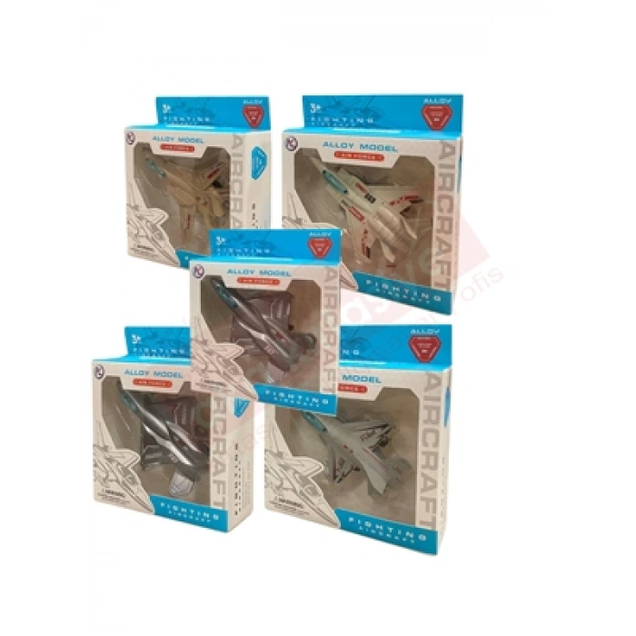3E Grup - Ctoys Çek Bırak Metal Savaş Uçakları Hy825-1