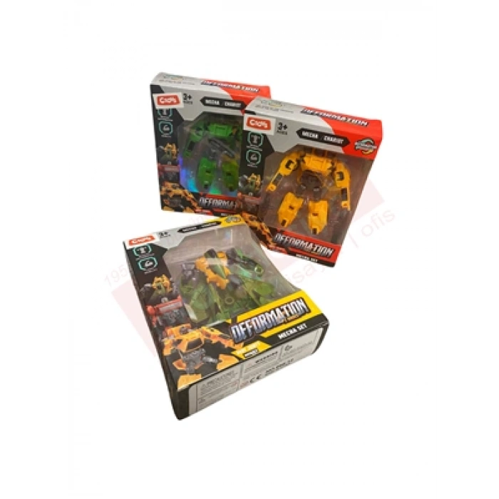 3E Grup - Ctoys Dönüştürülebilen Robot Figürü 666-12