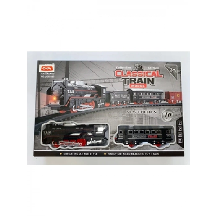 3E Grup - Ctoys Işıklı Sesli Tren Seti 10 Parça Jhx6689