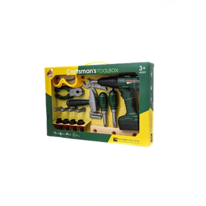 3E Grup - Ctoys Şarjlı Power Matkap Takım Seti G204