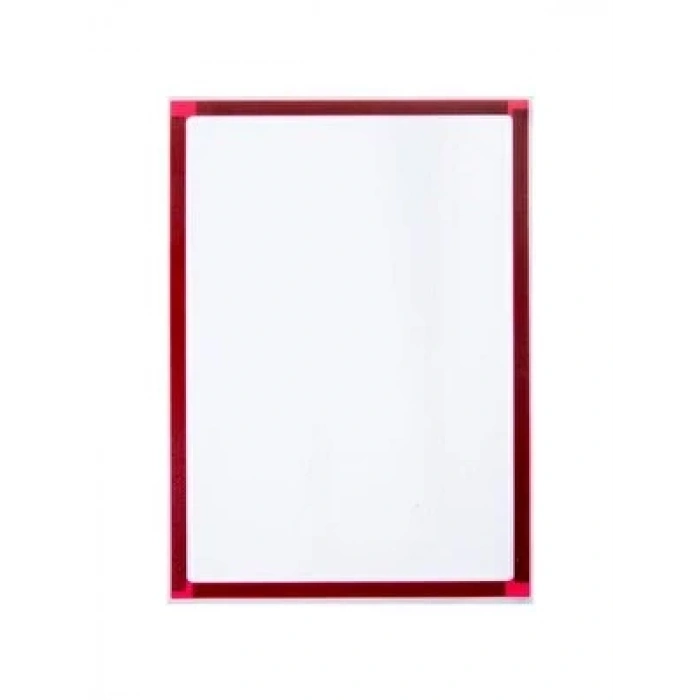 3E Grup - Daf A4 Magnet Çerçeve Kırmızı