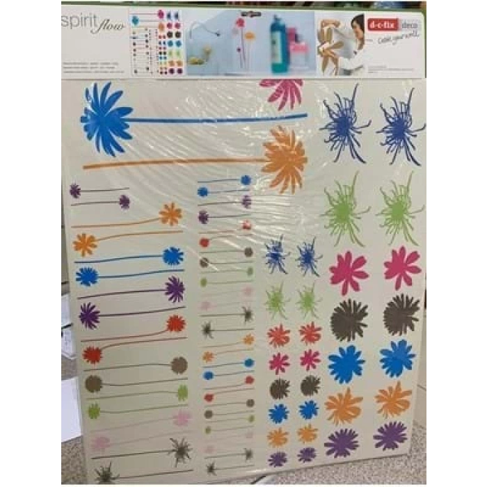 3E Grup - Dc-fix 350-0014 65x85 Cm Dekor Spirit Flow