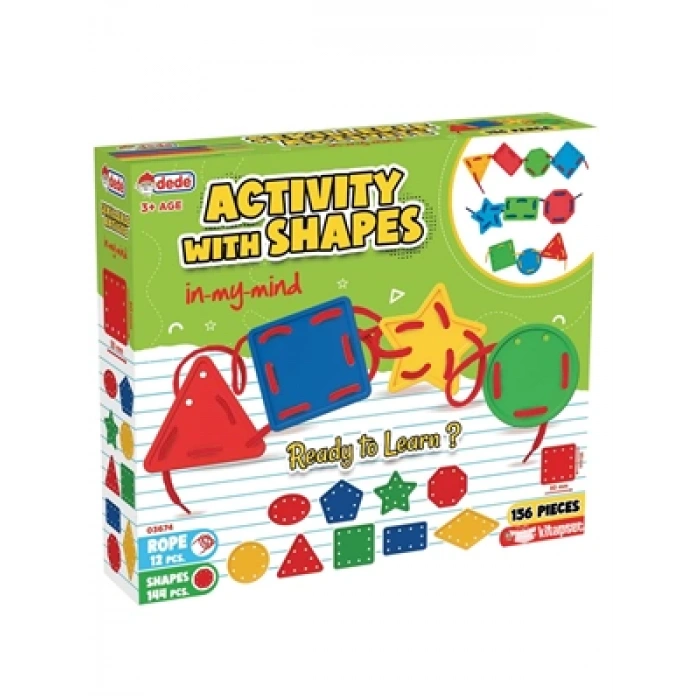 3E Grup - Dede 156 Parça Şekillerle Aktivite 03674